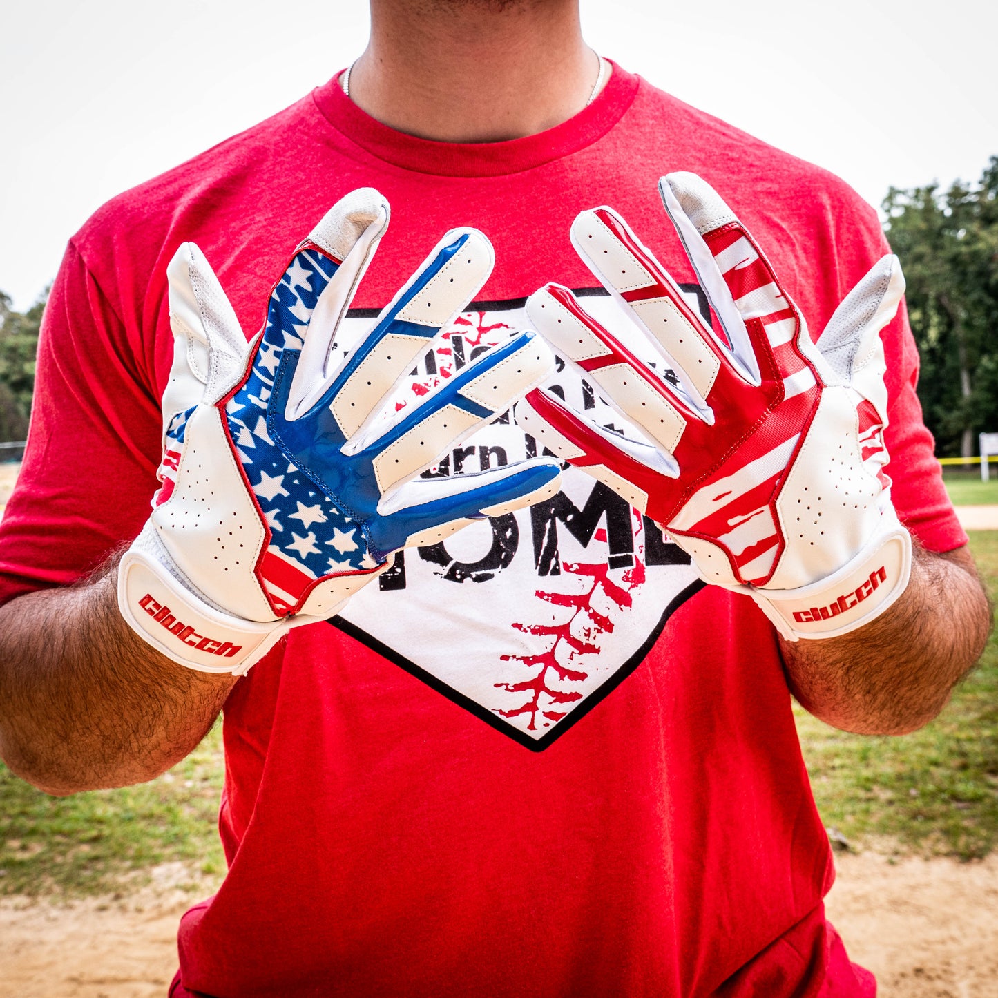 Baseball batting gloves, batting gloves, clutch batting gloves