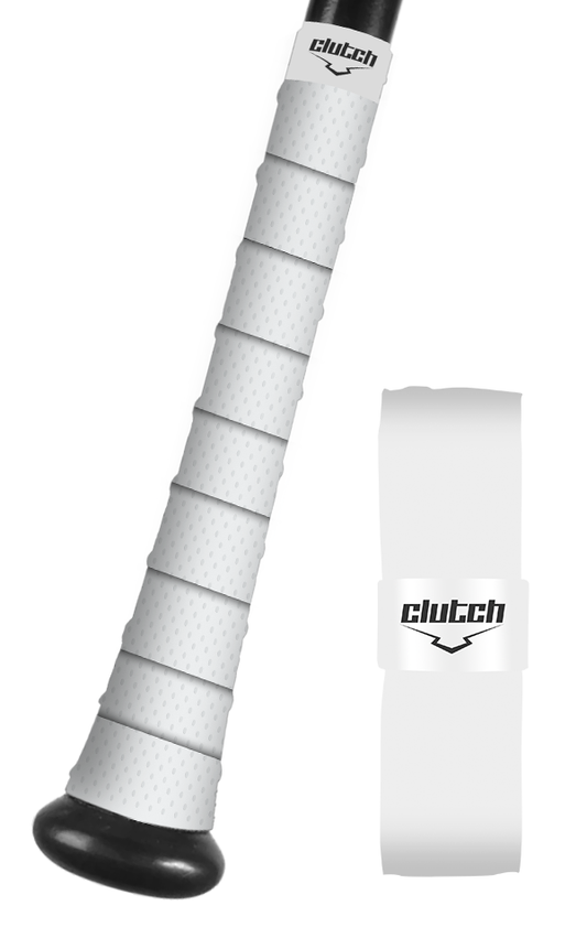 All White Bat Grip Tape