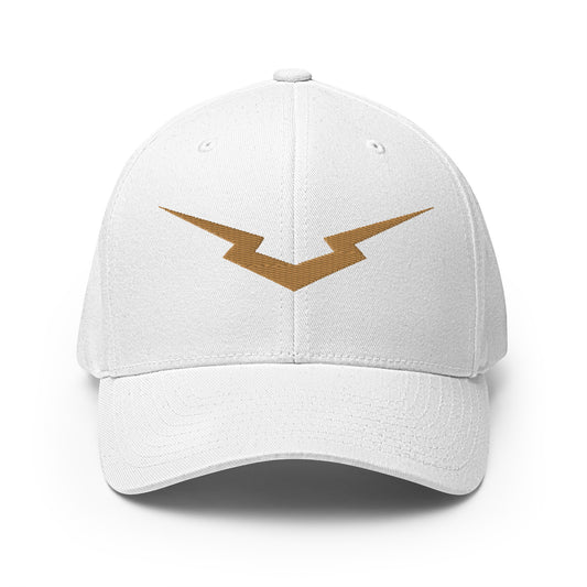 Clutch Icon Fitted Hat - Gold