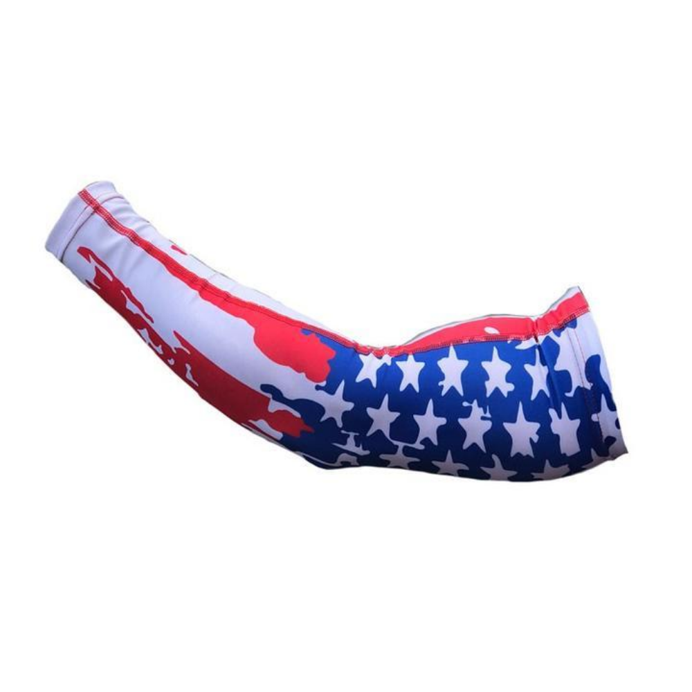 American flag arm sleeves, baseball arm sleeves, sports arm sleeve