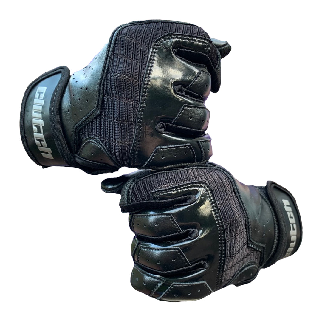 Unapologetic Black Batting Gloves