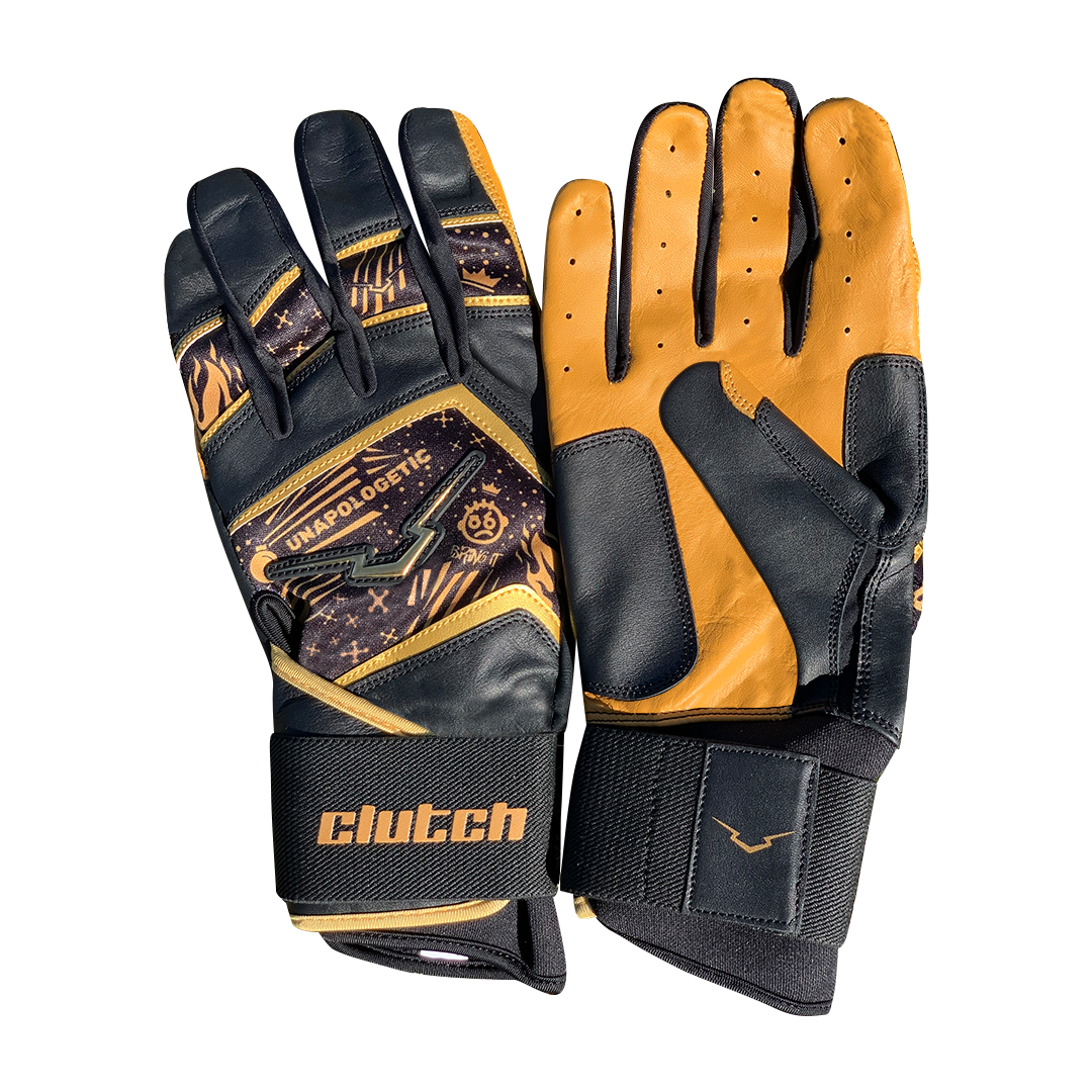 baseball batting gloves, batting gloves, gold and black batting gloves
