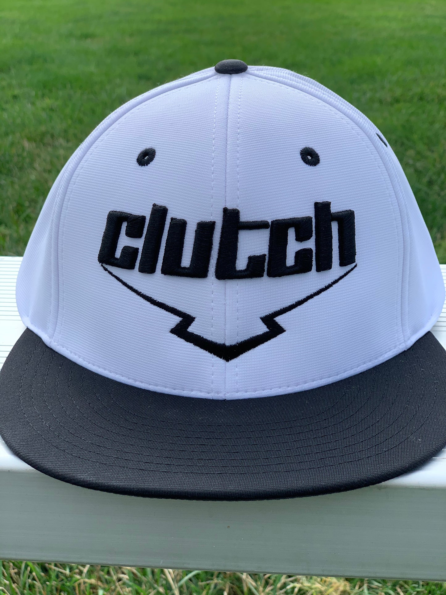 Clutch Logo Hat - White