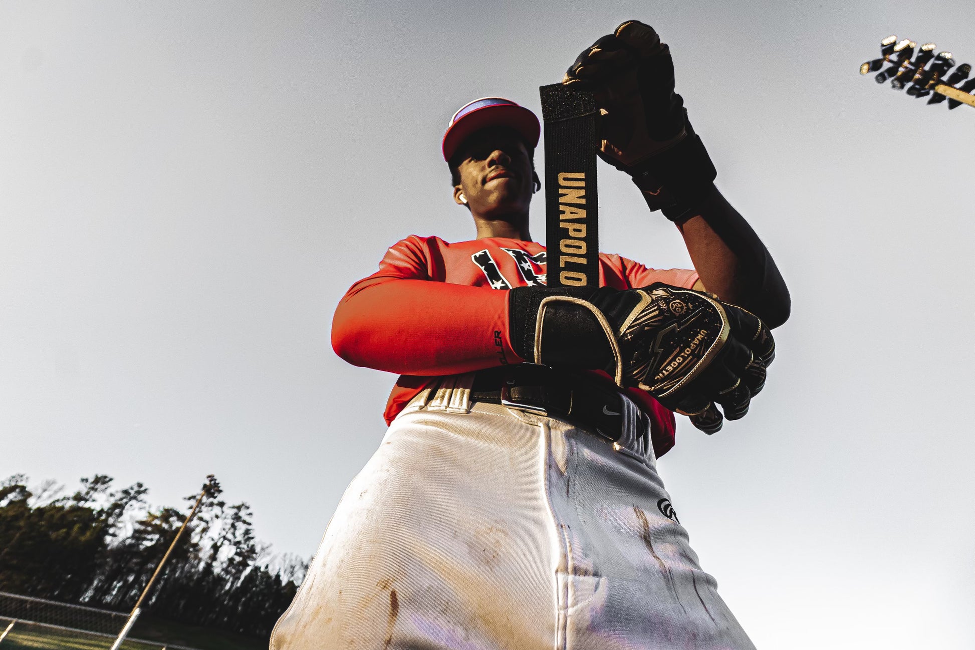 Black baseball sale batting gloves