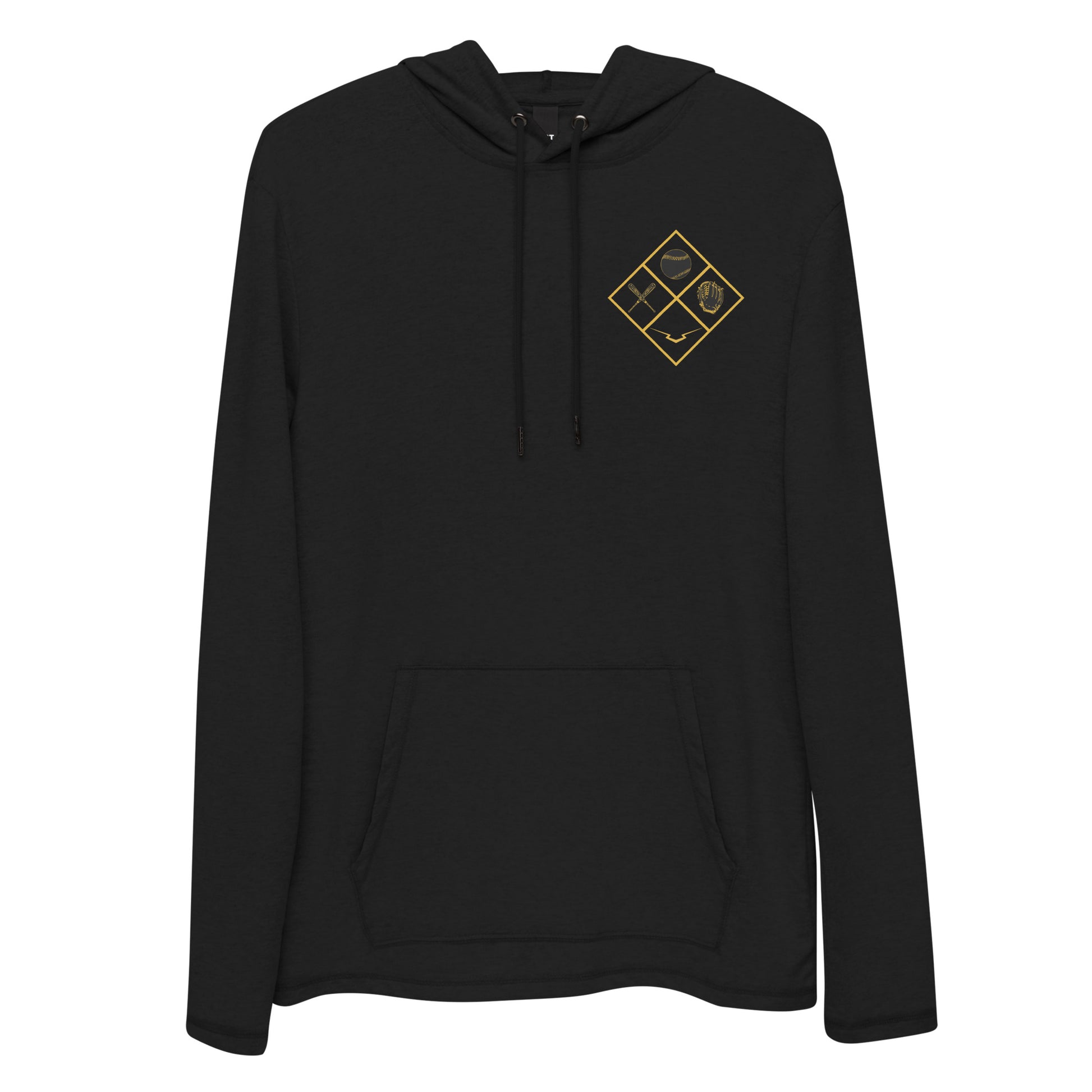 Clutch Hoodie, Baseball Hoodie, Black Hoodie, Baseball Sweatshirt