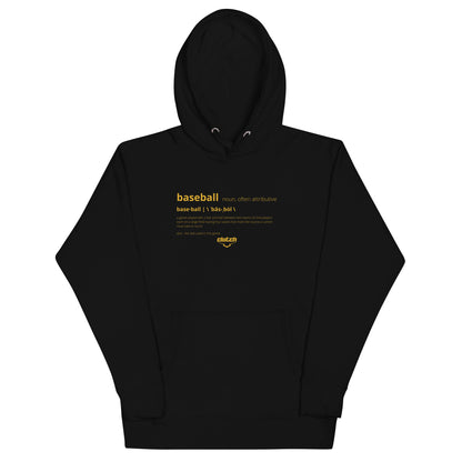baseball hoodie, baseball sweatshirt, black hoodie